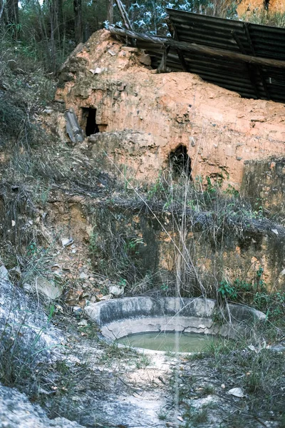 Szökőkút Parkban — Stock Fotó