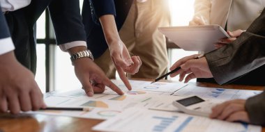 Business People Meeting Design Ideas Concept. Business Planning Discussion