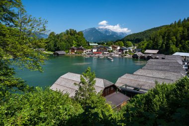 Yazın Schoenau am Koenigsee, Bavyera, Almanya