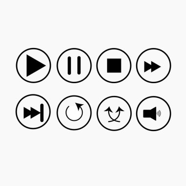 siyah Medya simgeler