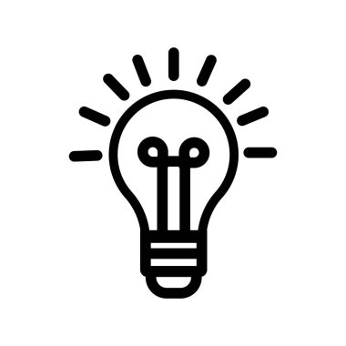 Beyaz üzerine soyut vektör simgesi, grafik ve web tasarımı için izole edilmiş çizimler. Basit düz sembol. Beyaz arkaplanda mükemmel siyah resim çizimi.