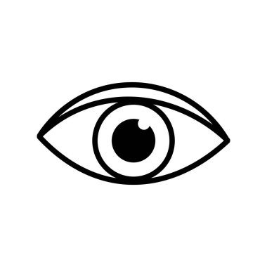 Beyaz üzerine soyut vektör simgesi, grafik ve web tasarımı için izole edilmiş çizimler. Beyaz arkaplanda mükemmel siyah resim çizimi.