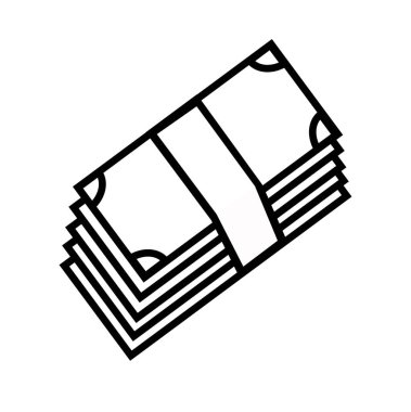 Grafik ve web tasarımı için izole edilmiş beyaz resimdeki soyut vektör simgesi. Basit düz sembol.