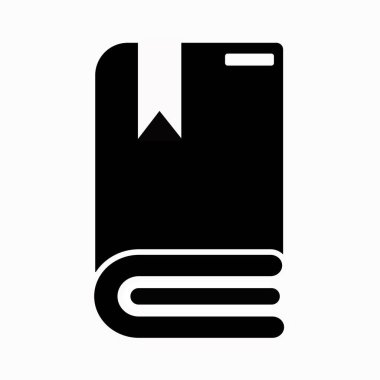 Grafik ve web tasarımı için izole edilmiş beyaz resimdeki soyut vektör simgesi. Basit düz sembol.