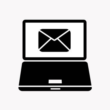 Grafik ve web tasarımı için izole edilmiş beyaz resimdeki soyut vektör simgesi. Basit düz sembol.