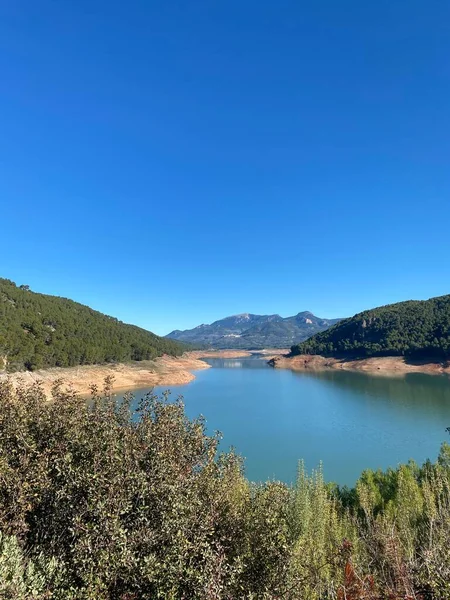 Mirador Del Control Viejo Gminie Santiago Pontones Parku Naturalnym Cazorla — Zdjęcie stockowe