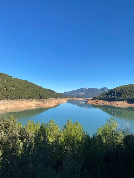 Mirador Del Control Viejo Gminie Santiago Pontones Parku Naturalnym Cazorla — Zdjęcie stockowe