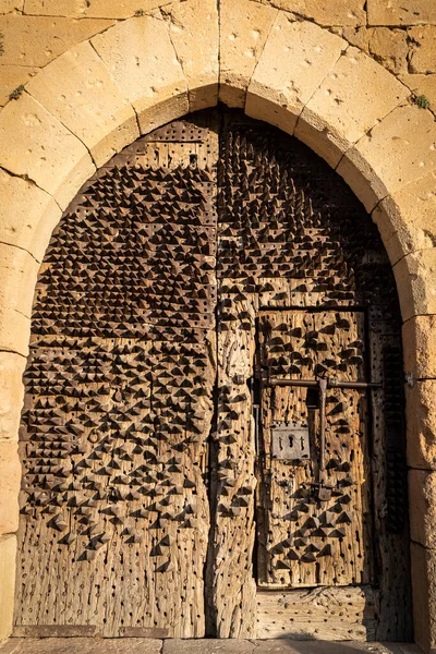 Pedraza Slott Segovia Castilla Leon Spanien Slott Romerskt Och Arabiskt — Stockfoto