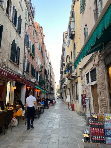 Venecia Vista Calle Durante Día —  Fotos de Stock