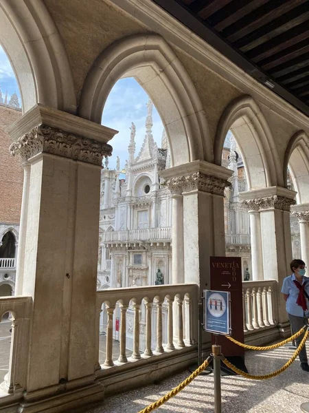 Doge Palace Interieur Uitzicht — Stockfoto