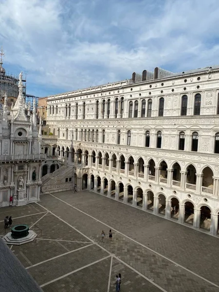 Palacio Ducal Vista Interior — Foto de Stock