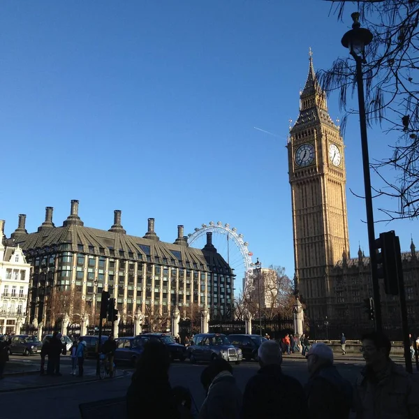 Blick Auf Die Skyline Von London — Stockfoto