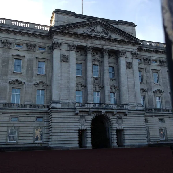 Palacio Buckingham Vista Frontal — Foto de Stock