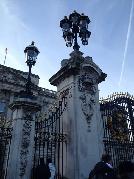 Puerta Fuera Del Palacio Buckingham — Foto de Stock