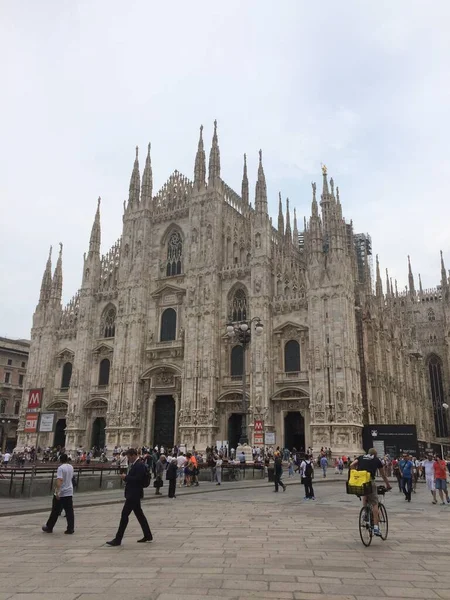 Duomo Milano Dayime Uitzicht — Stockfoto