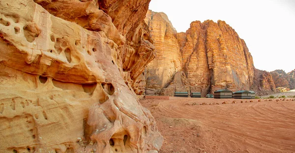 Beautiful Mountain Scenery Mountain Desert Wadi Rum Jordan — Foto Stock
