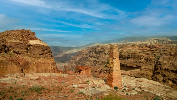 Petra Jordania Una Tierra Considerada Una Las Maravillas Del Mundo — Foto de Stock