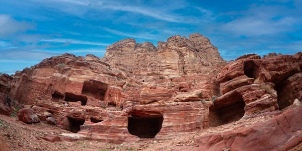 Petra Jordan Ett Spektakulärt Land Mycket Snart Öppet För Turister — Stockfoto