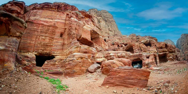 Petra Jordania Una Tierra Espectacular Muy Pronto Abierta Para Los —  Fotos de Stock