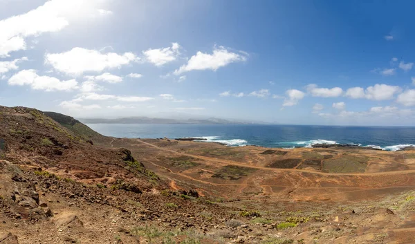 Gran Canaria Kanarische Inseln Halbinsel Isleta Montana Las Coloradans Natürlicher — Stockfoto