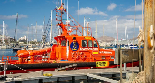 February 2022 Picture Las Palmas Canary Island Port Rescue Speed — Stock Photo, Image