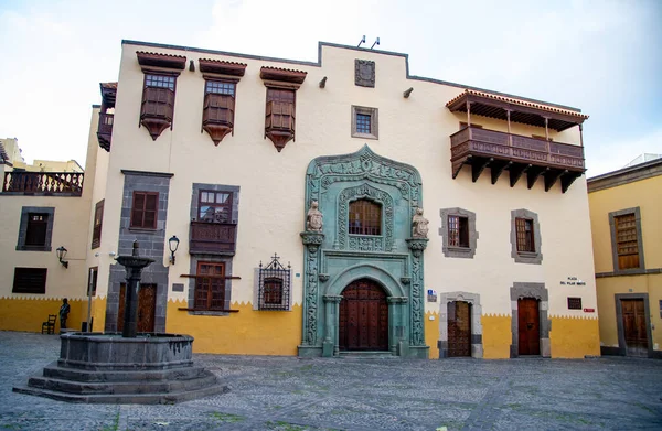 February 2022 Las Palmas Gran Canaria Many Colorful Houses Ciudad Fotos De Stock Sin Royalties Gratis