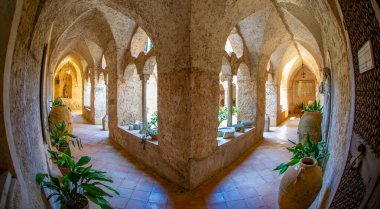 April 15 2022- Architectural elements at Villa Cimbrone Ravenna Italy