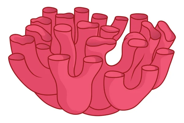 Retículo Endoplásmico Liso Nota Ilustración Médica Simple Sobre Estructuras Tubulares — Foto de Stock