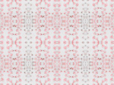 Seamless Stripe Boho Batik. Grey Color Bohemian Pattern. Red Color Geometric Brush. Seamless Watercolor Repeat Pattern. Abstract Wavy Mark. Tribal Geometric Batik. Water Colour Bohemian Texture.
