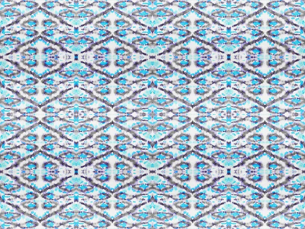 シームレスな水彩カーペットパターン 赤のボヘミアン柄 青い色ボヘミアン バティック 三角ブラシです シームレスなストライプボホールバティック 水の色幾何学的なパターン アブストラクトハンドウェーブ — ストック写真