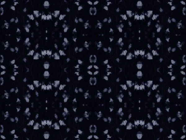 Abstract Seamless Mark Art Monochrome Shibori Drop Geo Tie Dye — Stock Photo, Image