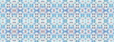 Seamless Stripe Ikat Brush. Tribal Geometric Brush. Seamless Watercolour Repeat Pattern. Blue Color Geometric Batik. Water Colour Bohemian Textile. Red Color Geometric Pattern. Abstract Boho Wave.