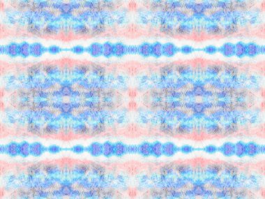 Abstract Watercolour Repeat Pattern. Water Colour Bohemian Texture. Blue Color Geometric Batik. Ethnic Bohemian Brush. Water Color Bohemian Pattern. Abstract Ikat Batik. Seamless Stripe Boho Batik.