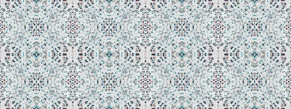 Ethnic Geometric Batik Abstract Watercolour Repeat Pattern Seamless Boho Print — Stockfoto