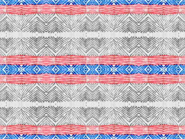 Su Rengi Geometrik Deseni. Kusursuz suluboya halı deseni. Etnik Geometrik Batik. Kusursuz Boho Mark. Siyah Renkli Geometrik Fırça. Kırmızı Bohem Tekstil. Soyut Çizgili Ikat Batik.