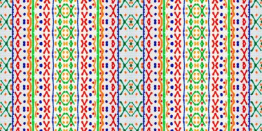 Kırmızı Renkli Bohem deseni. Mor Renkli Geometrik Desen. Etnik Bohem Batik. Mavi Boho Kabile Fırçası. Kusursuz Geo Batik. Soyut Suluboya Deseni Tekrarla Soyut Çizgili Ikat Fırça.