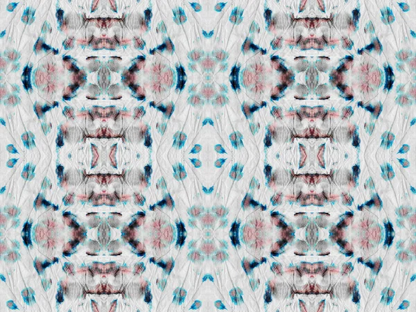 Geometrische Patroon Met Rode Kleur Naadloze Streep Ikat Brush Abstracte — Stockfoto