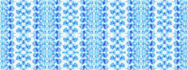 Seamless Wavy Print Abstract Stripe Ikat Batik Water Colour Geometric — Stockfoto
