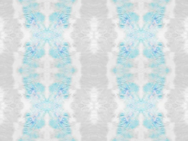 Water Colour Bohemian Pattern Grey Color Geometric Brush Abstract Dyed — Fotografia de Stock