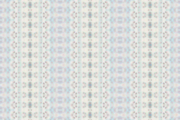 Aquarel Boheemse Patroon Zigzag Boheemse Borstel Naadloze Streep Lijn Batik — Stockfoto
