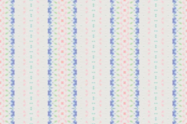多色ボヘミアンパターン 概要Zigzagラインブラシ ボヘミアン ブラシ シームレスなライン波 Zig Zag Batik壁紙 パステルカラー幾何学染料繊維 概要水彩パステルパターン — ストック写真