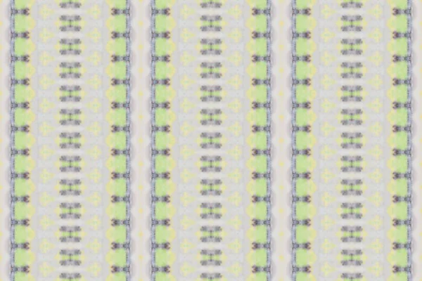 Многоцветная Патетика Бесшовная Ручная Волна Разноцветный Геометрический Текстиль Краски Зиг — стоковое фото
