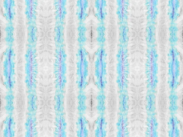 Naadloze Streep Boho Borstel Tribal Boheemse Batik Blauwe Kleur Geometrische — Stockfoto