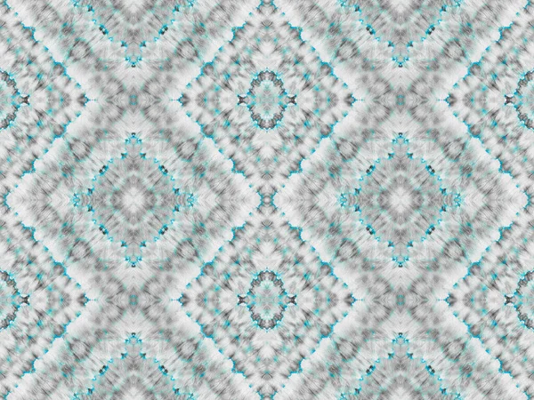 Pennello Bohemien Colore Rosa Tessuto Geometrico Colore Blu Tribal Geometric — Foto Stock