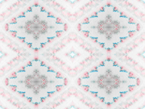 Pink Color Bohemian Pattern Seamless Stripe Boho Batik Grey Color — стоковое фото