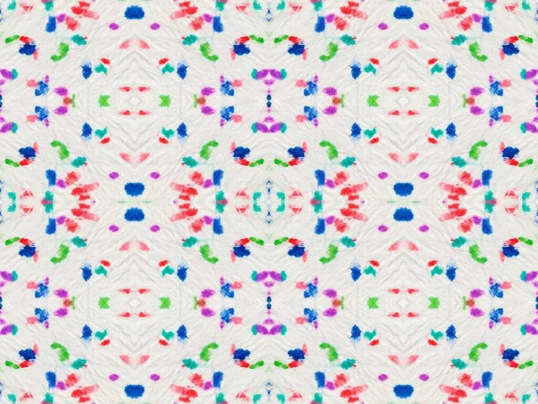 Regenboog Abstracte Mark Natte Multi Color Kleurrijke Blob Floral Effect — Stockfoto