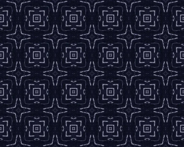 Navy Ink Texture Retro Line Design Pattern Denim Fabric Wall — Stock Photo, Image