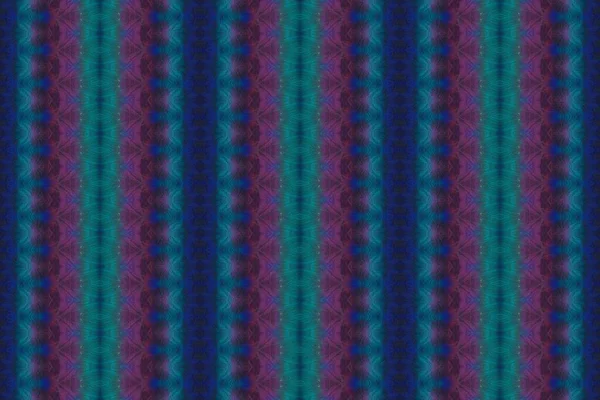 Aquarelle Motif Bohème Brosse Géométrique Tribale Rayures Abstraites Geo Batik — Photo