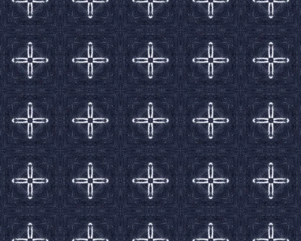 White Ink Pattern Navy Ink Drawing Пен Ретро Воллес Блакитний — стокове фото