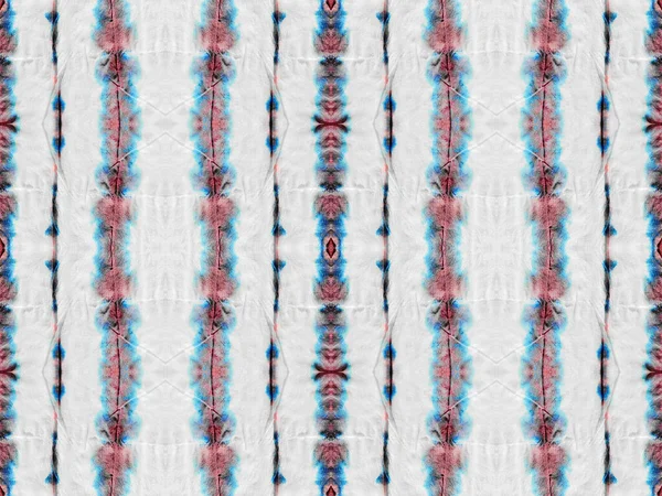Brosse Géométrique Tribale Pinceau Boho Rayures Abstraites Motif Tapis Aquarelle — Photo